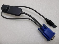 Avocent DSRIQ-USB Server KVM Interface Module VGA Switch Adapter Cable / ES