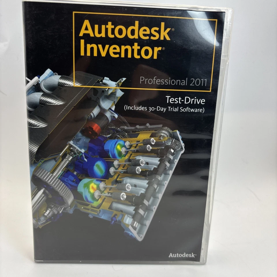 Autodesk Inventor Professional 2011 Test-Drive 30 días solo discos de sendero Foto 2 de 4