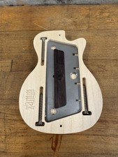 Pre Sale Zamm Left Hand Bass Raw Steel Bridge – Made in USA Fits Danelectro