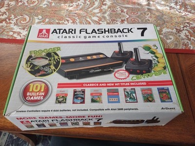 Atari Flashback 7 Classic Game Console - Black/Orange