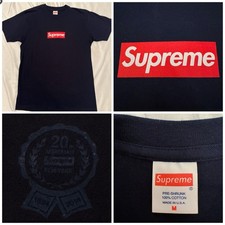Supreme 20th Anniversary Box Logo T-Shirt Size Medium SS14 Worn Once