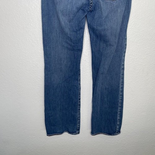 Polo Ralph Lauren Womens Jeans Size 8 Vintage Denim Blue Straight Leg Casual - Picture 14 of 16