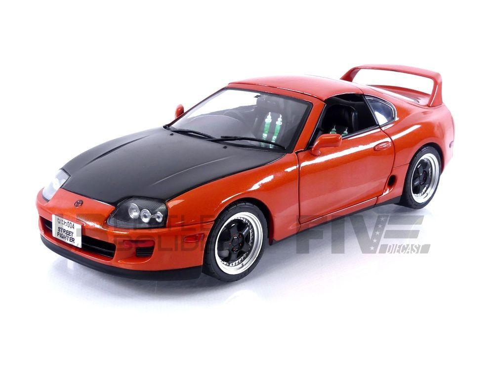 ミニカー FAST&FURIOUS 1993 TOYOTA SUPRA 1/18 Amazon.com: Fast & Furious 1:18 Toyota Supra Die-cast Car