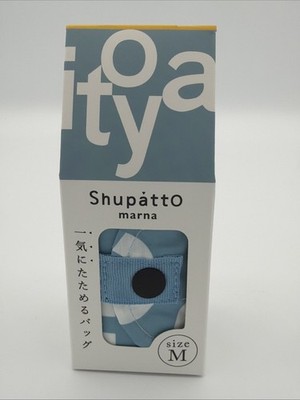 Official ITOYA Shupatto Compact Bag   M Size (15L)- Light blue