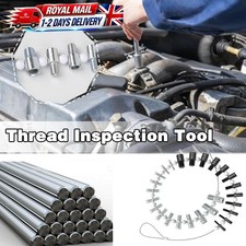 Nut and Bolt Thread Checker 26 Thread Identifier Gauge Inch and Metric Screw UK