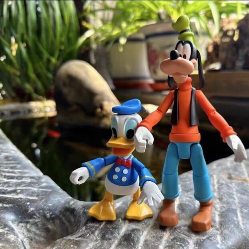 Disney TOYBOX GOOFY & DONALD 2Pcs Action Figures Super Movable Dolls - Picture 5 of 13
