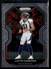 Justin Simmons 2020 Panini Prizm #118