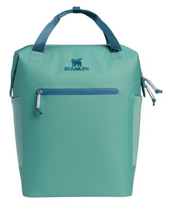 Soft Cooler Backpack 14 Quart 20 Can Insulated Spring Green Stanley Madeleine