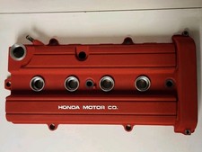 Honda Civic Acura Integra B Series B16 B18 B20 Non Vtec Valve Cover Wrinkle Red