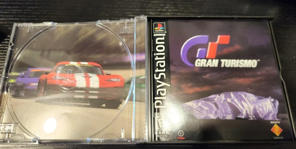 Gran Turismo Playstation 1 Black Label PS1 Complete CIB - TESTED - Image 4 of 4
