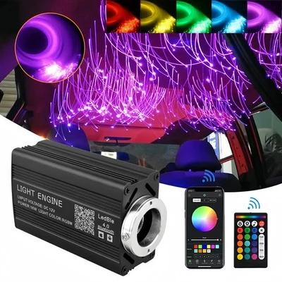 VASTFIRE 500 CAR HOME HEADLINER STAR LIGHT KIT ROOF TWINKLE CEILING LIGHTS FIBER OPTIC UK