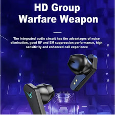 Premium Bluetooth Gaming Earbuds: Low Latency, Wireless Air Headphones