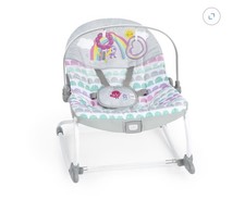 Infant to Toddler Rocker with Vibrations, Baby Seat for Girl or Rosy Rainbow
