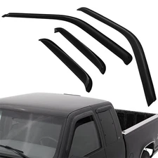 Window Deflectors For 88-99 Chevy C/K 1500 Extended Cab Rain Guard Window Visors