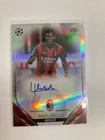 TOPPS CHROME 2024 YUNUS MUSAH AC MILAN AUTOGRAPH BASE.