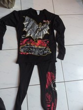 Vintage BATMAN RETURNS Pajamas Shirt Kids Shirt Robin DC Comics 1992 90s 8