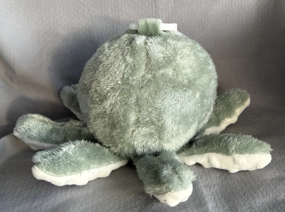 Chupeta de viagem DreamGro Baby Lullaby com carrinho gancho pendurado polvo verde pelúcia - Imagem 2 de 4