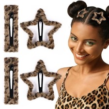 4Pcs Hair Clips Star Hair Clips, Hair Accessories, Snap Hair Clips For Women