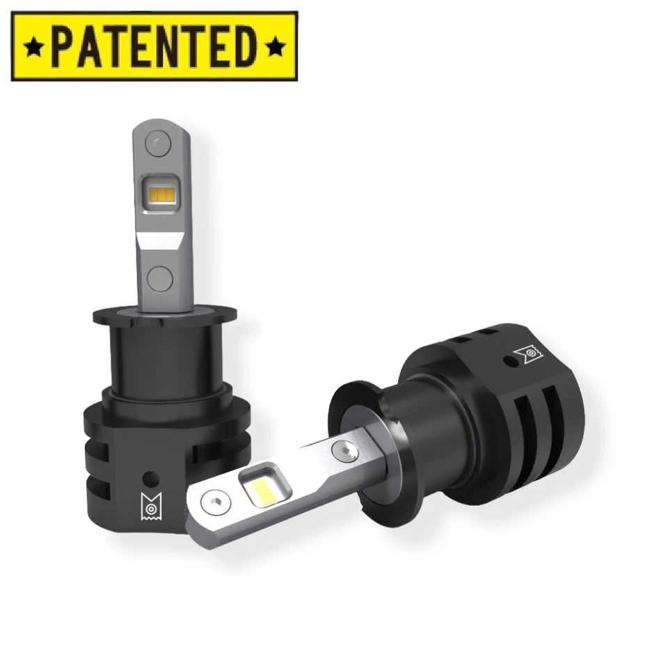 ARC Lighting Tiny Monster Concept Series H3 LED Headlight Bulb Kit PAIR 21031 - Image 2 of 4