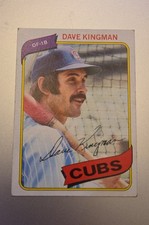 1980 Topps - Dave Kingman #240