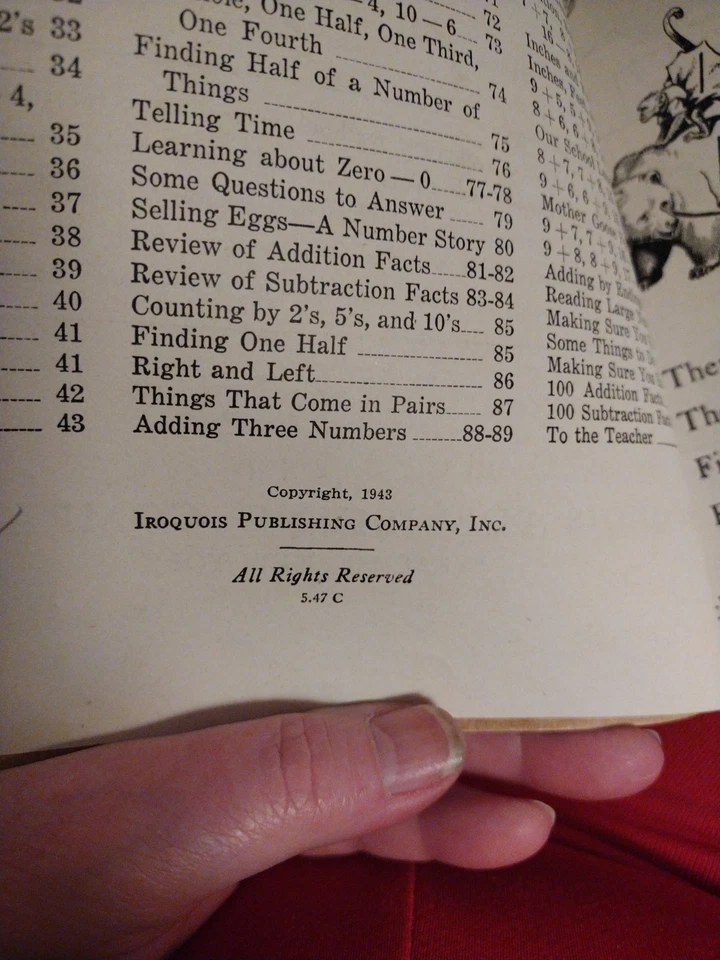 Vintage Let’s Find Out Workbook Patton and Young 1943 Iroquois Grade Two - Image 4 of 4