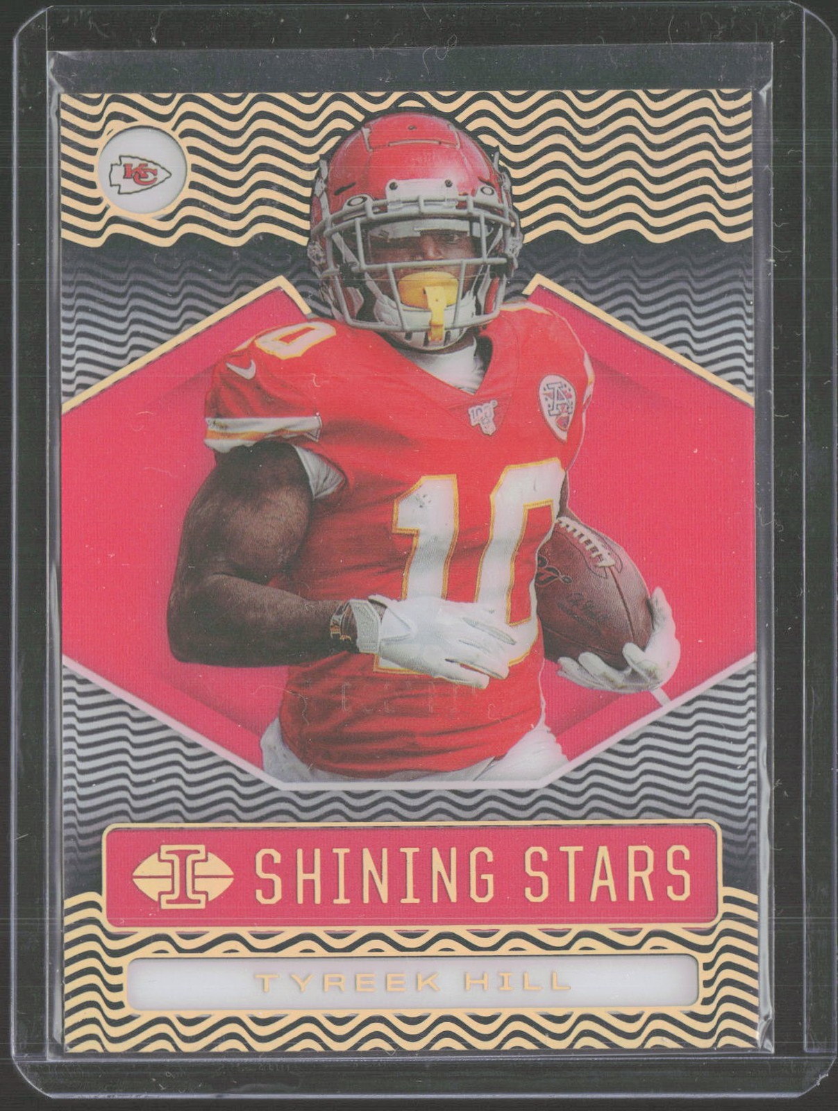 Tyreek Hill #SS7 Shining Stars Pink /399 2020 Panini Illusions *HOT*