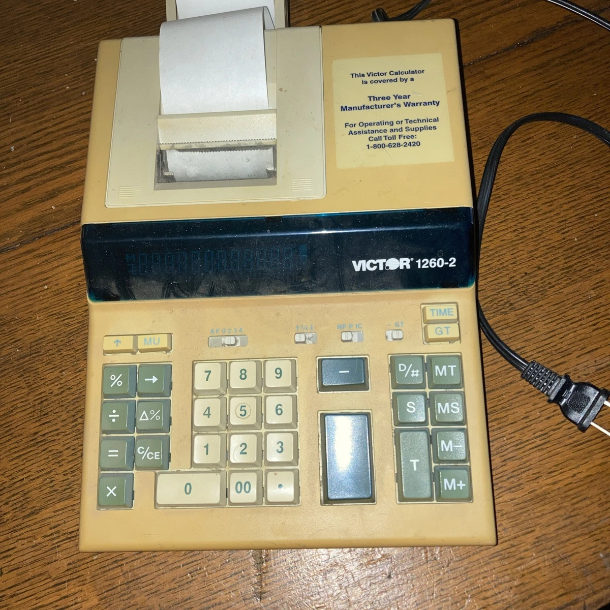 ＶＩＣＴＯＲ ヴィンテージ 計算機 ６０'Ｓ アメリカ Vintage 1960s Victor Comptometer Adding Machine 7 82 54 Bakelite
