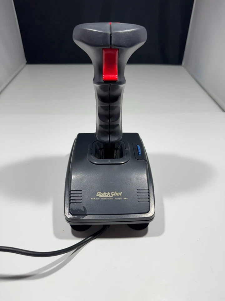 Quick Shot PC Analog Joystick Controller (QS-123A) Tested & Works - Vintage - Image 3 of 4