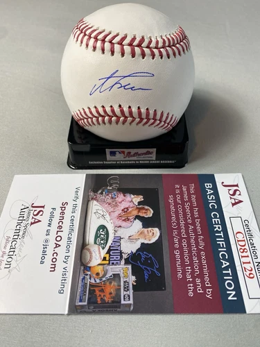 LOS ANGELES DODGERS- ALEX FREELAND AUTOGRAPH OFFICIAL MLB BASEBALL JSA CD81129