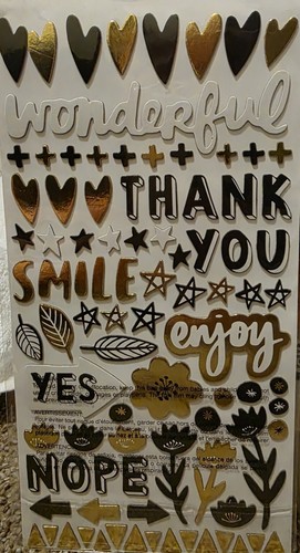 American Crafts Thickers Chipboard Stickers - Picture 3 of 3