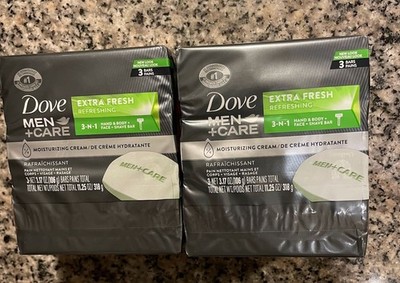 6 NIB Bars DOVE Antibacterial Soap Bars Mountain Fresh 4oz   2 Packs of 3 Bars