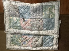 The Company Store 2 Pillow Shams Shabby Chic Cottagecore 21 X 37” Beach Vintage