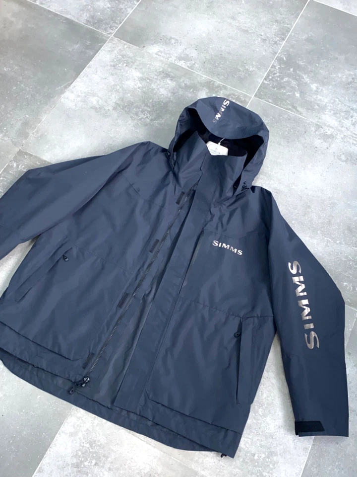 Men's SIMMS Challenger Waterproof Fishing Wading Outdoor Jacket Rain Coat SZ XXL - Image 3 of 4