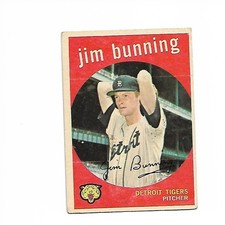 1959 Topps Baseball #149 Jim Bunning