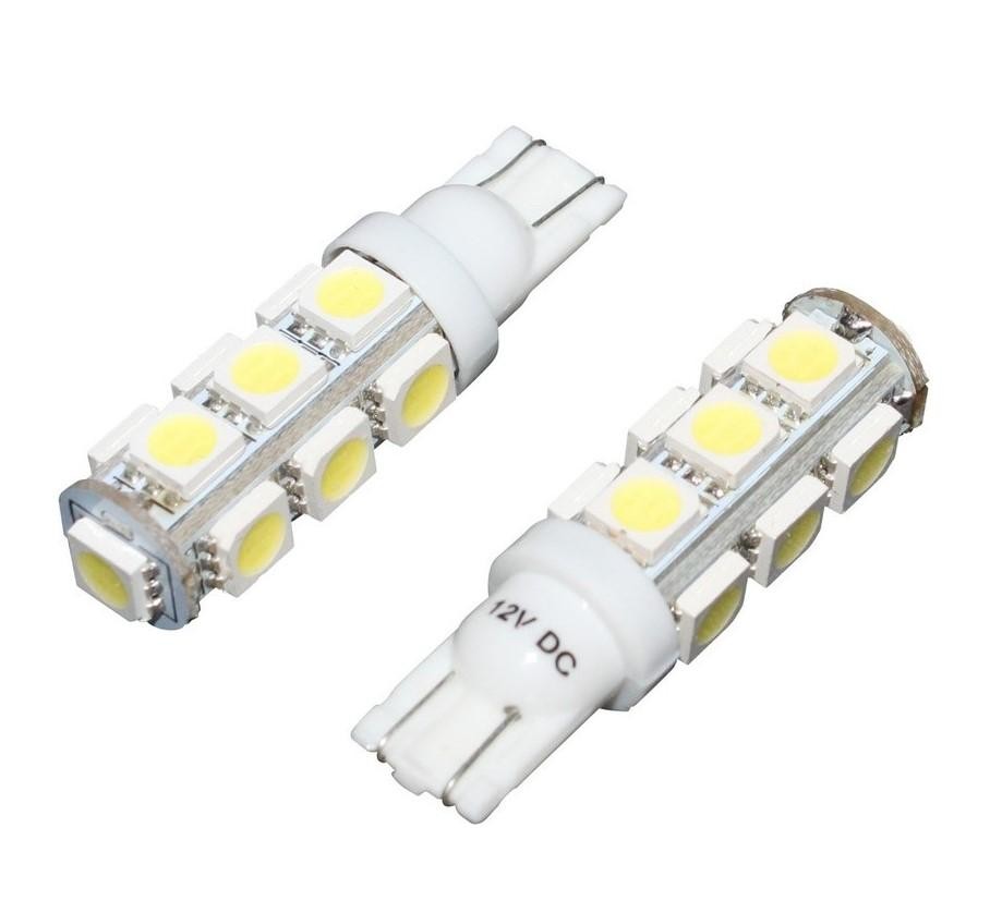 Ampoule LED 12V W2.1x9.5d blanche pour clignotant de voiture