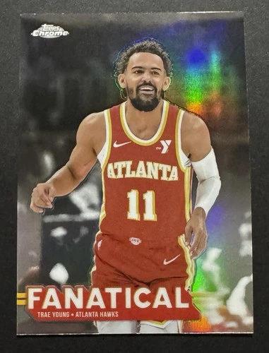 2025 Topps Chrome Trae Young Base (RAW)