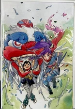 RIVALS IGNITE #1 1:100 PEACH MOMOKO VIRGIN VARIANT COVER