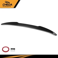 Rear Trunk Spoiler Roof Wing Glossy Black Fit For 2019-2024 BMW X4 G02 M4 Style