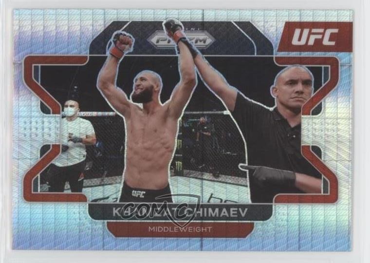 2022 Panini Prizm UFC Hyper Prizm Khamzat Chimaev #94 09wc