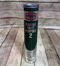 Texaco Marfak Multi Purpose 2 Grease Tube 14 oz NEW OLD STOCK VINTAGE 1960's