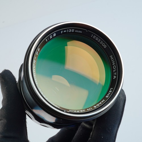 EXCELLENT MINOLTA MC Tele Rokkor PF 135mm F/2.8 Prime Lens - Picture 4 of 21