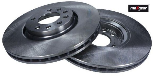 2X Bremsscheibe Maxgear 19-1019 2 Bremsscheiben Vorderachse Vorne-image