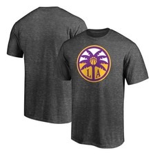 Men's Charcoal Los Angeles Sparks Primary Logo T-Shirt