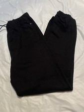 Champion Women  s Black Sweatpants Black Medium With Drawstring New Without Tag