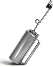Heavy Duty Double Bottom Drip Torch 15 Gauge Aluminum Canister Big Mouth Easy