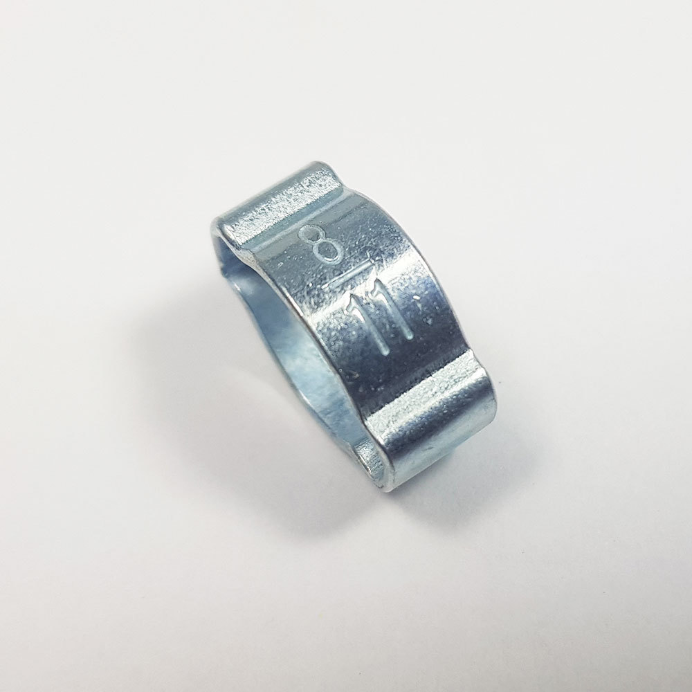 Double Ear O Clips 3/8 8mm 11mm Clamps Petrol Air Water Hose Pipe