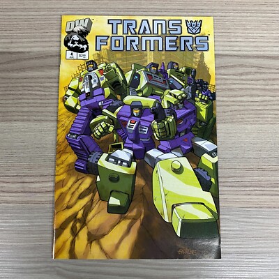 Transformers Generation 1 Ausgabe 4 Hasbro Dreamwave Comics Robots Decepticons