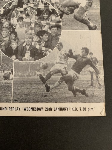 1970 Leicester City V Southampton Football/soccer Programme FA Cup - Picture 2 of 3