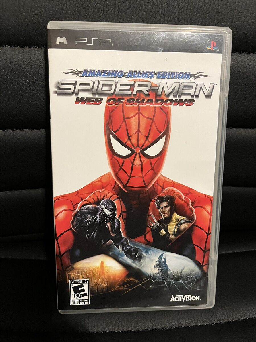  Spider-Man: Web of Shadows - Sony PSP : Video Games