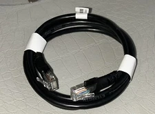 5 pack CAT5e 3FT Cable Ethernet Lan Network CAT5 RJ45 Patch Cord Internet Black